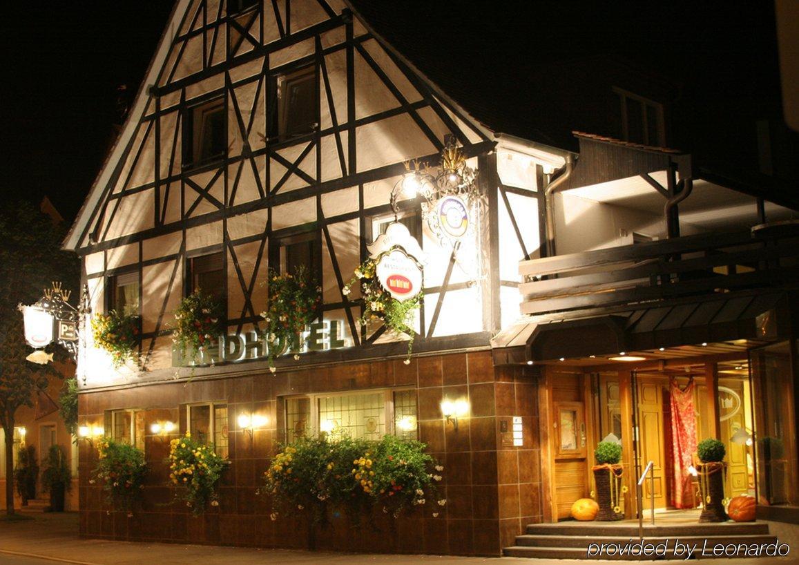 Landhotel 3Kronen Adelsdorf Kültér fotó